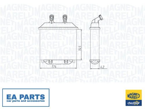 Heat exchanger interior - heat,