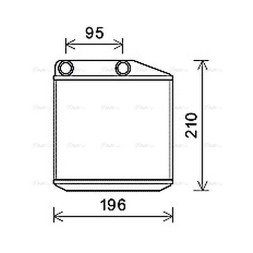 Heat exchanger for vauxhall - exchanger,
